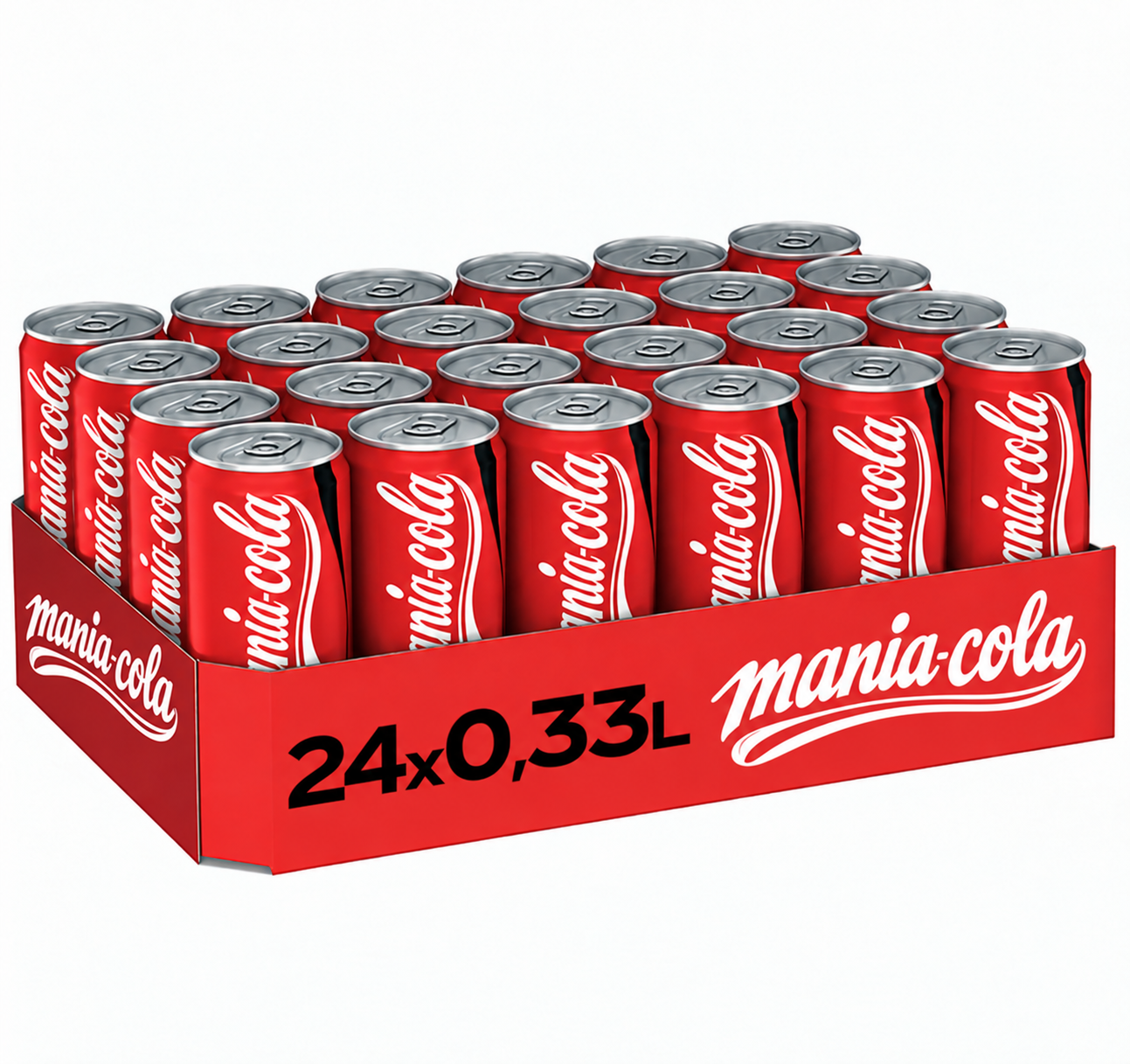 24 canettes Mania-Cola 33 cl