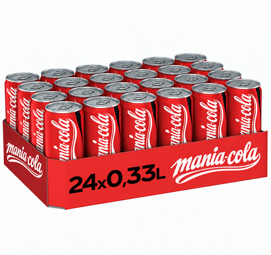 24 canettes Mania-Cola 33 cl
